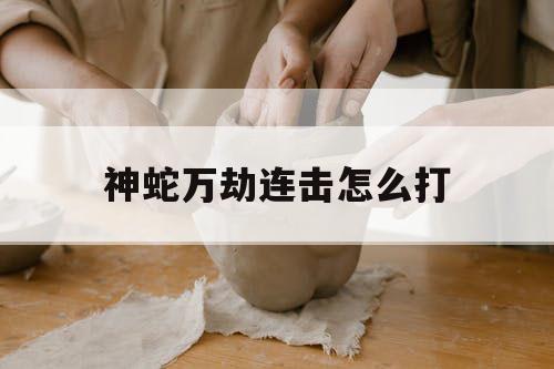 神蛇万劫连击怎么打 神蛇万劫连击怎么打