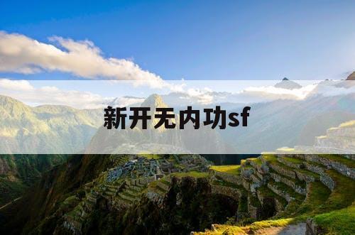 新开无内功sf