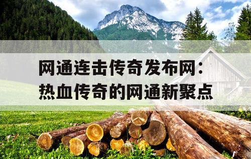 网通连击传奇发布网:热血传奇的网通新聚点 网通连击传奇发布网:热血传奇的网通新聚点