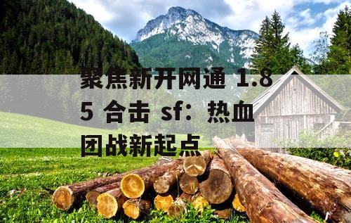 聚焦新开网通 1.85 合击 sf:热血团战新起点 聚焦新开网通 1.85 合击 sf:热血团战新起点