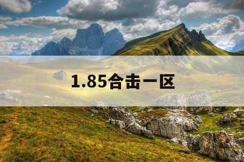 1.85合击一区