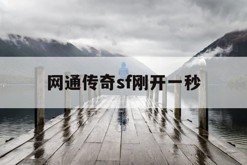 网通传奇sf刚开一秒