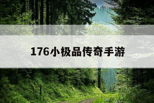 176小极品传奇手游