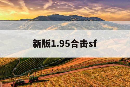 新版1.95合击sf